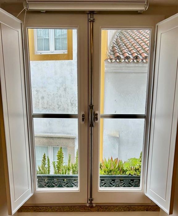 Kit 2 estores de rolo 60/57x190 cm Branco