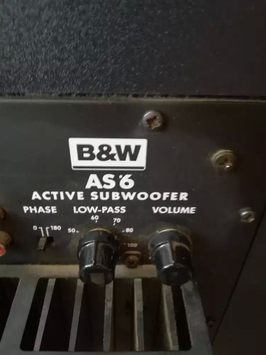 Bowers Wilkins AS.6 Black Активный сабвуфер Англия
