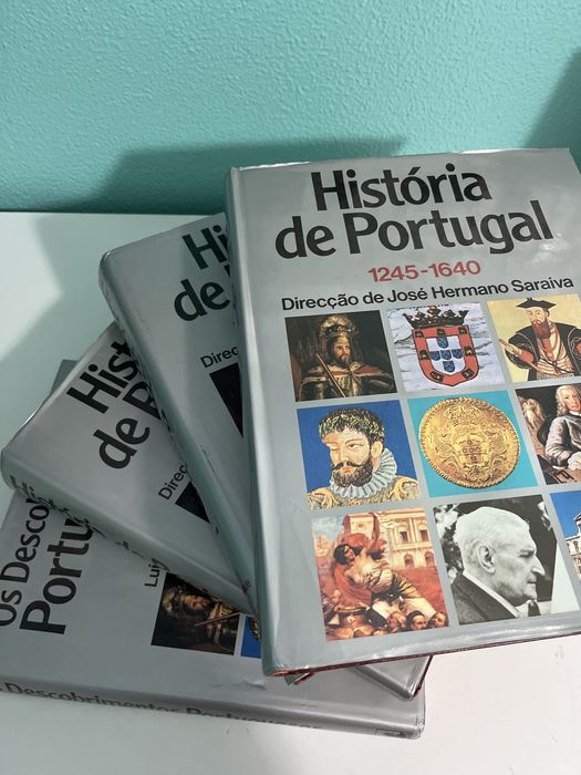 Coleção de livros da História portugal
