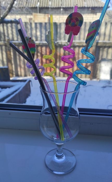 Коктейльні соломки, трубочки для напоїв, багаторазові, соломка, трубоч