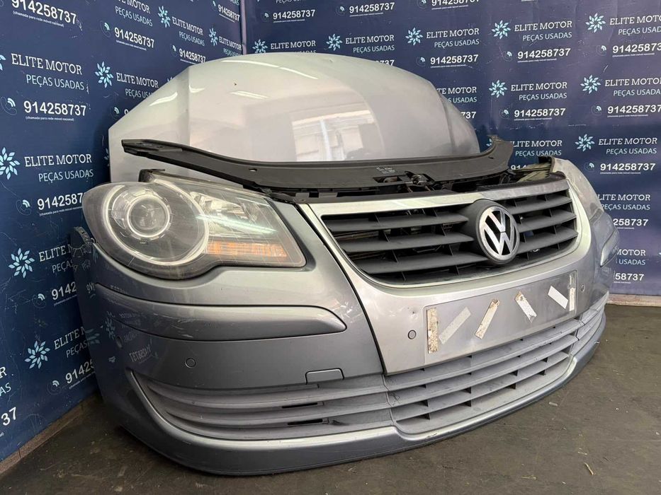 Frente completa usada VW TOURAN 1T0 FACELIFT RESTYLE parachoques capot oticas guardalamas radiador reforço