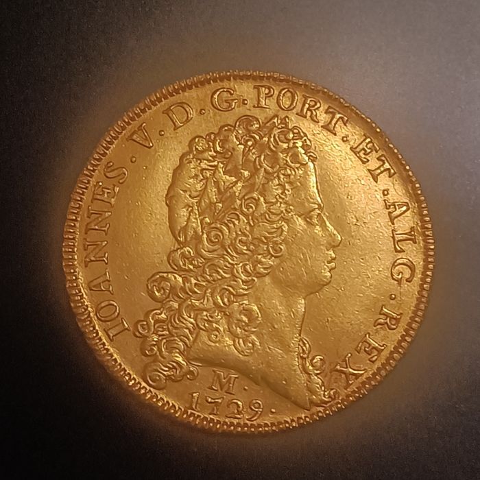 Moeda em ouro -12800 réis Minas