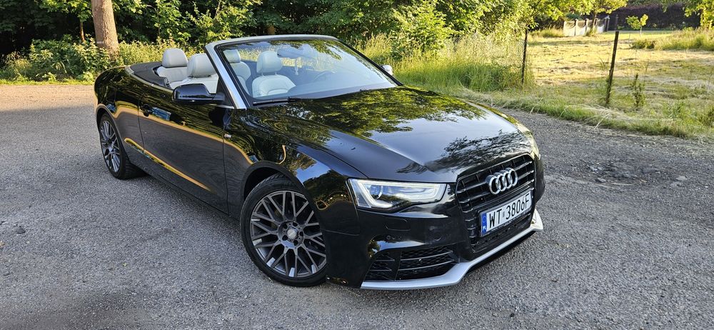 Audi A5 Cabrio 2.0 T 225KM Quattro | Prywatnie |  Bogate Wyposażenie | Zadbana  | S-tronic |