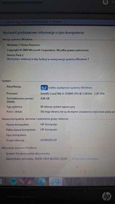 Laptop HP Pavilion g series