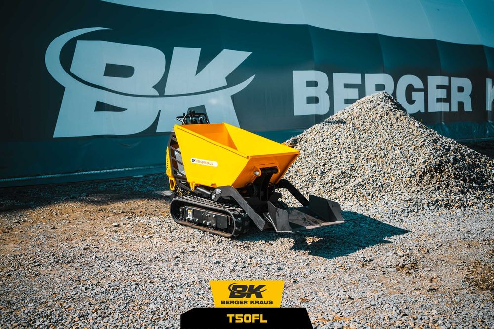 Wozidło samozaładowcze spalinowe na gąsienicach 500kg T50FL Taczka