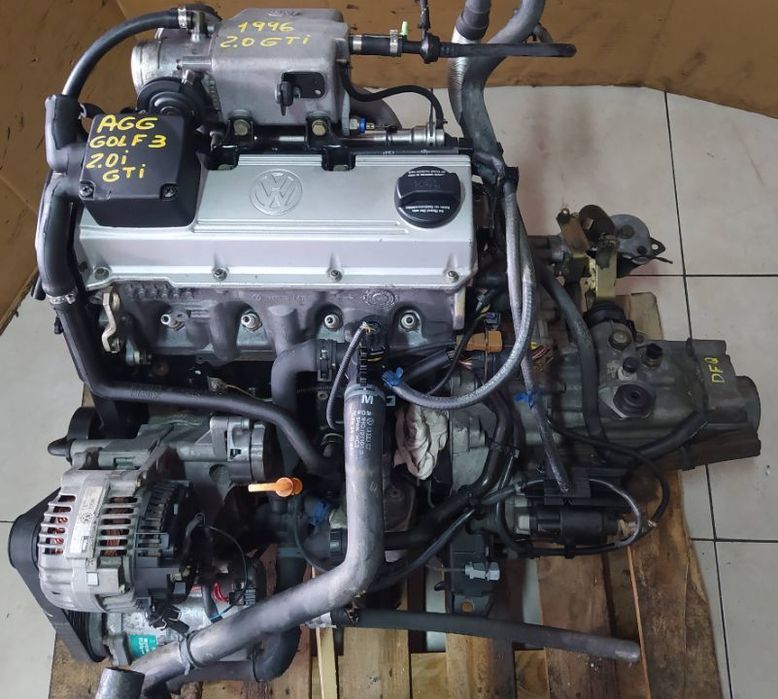 motor vw golf 3 gti 2.0i com 115cv ref: AGG caixa velocidades DFQ