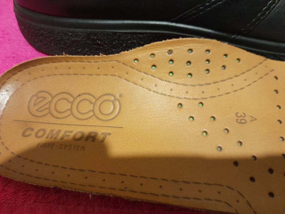 Ботинки кожаные ECCO