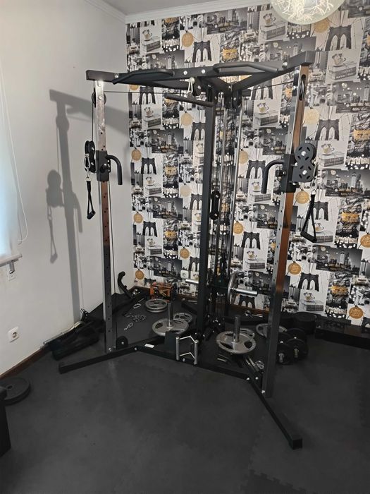 Maquina multifuncoes Sportnow + Pesos