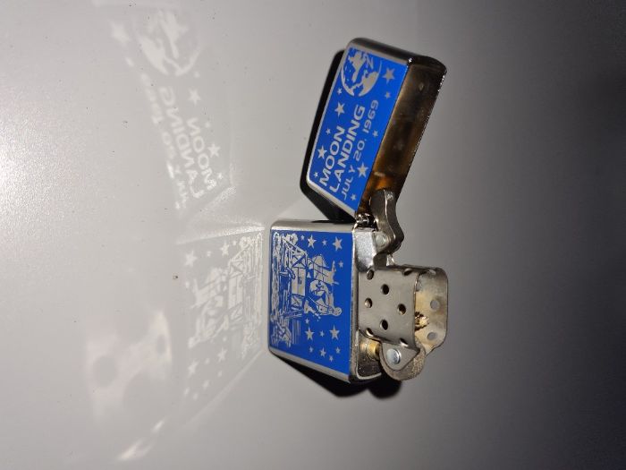 Isqueiro Zippo Alunagem novo