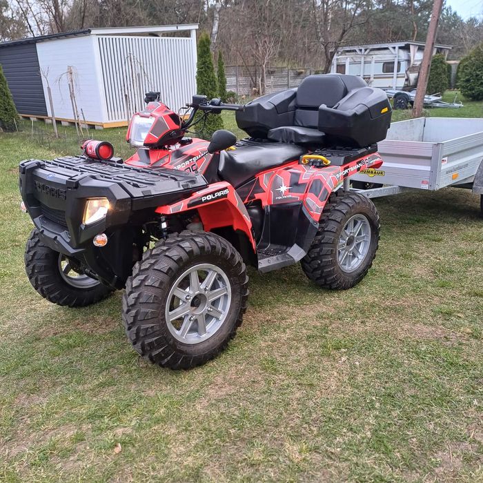 Quad polaris 500cm3 4x4 zarejestrowany