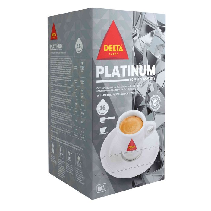Café em pastilhas (Delta Platinum)