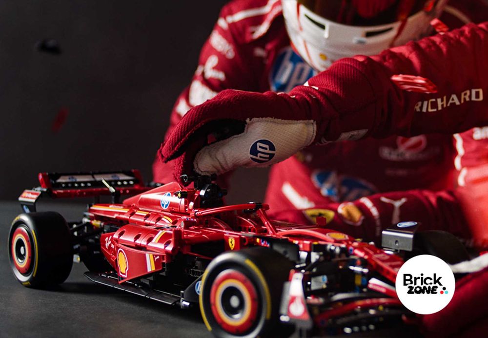 ‼️1361 деталь‼️Конструктор Ferrari F1 SF-24 Car (42207) Болід Формули 1