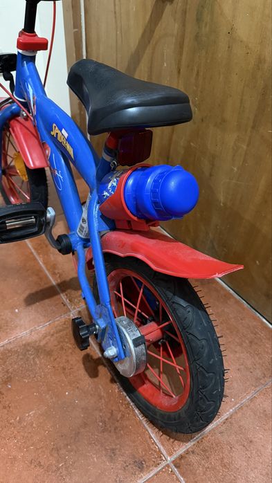 Bicicleta  Menino  do Homem Aranha 12” Impecavel