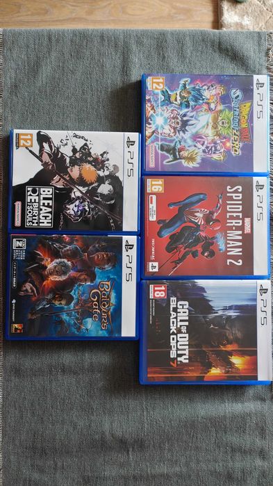 Gry Playstation 5 nowe bez folii