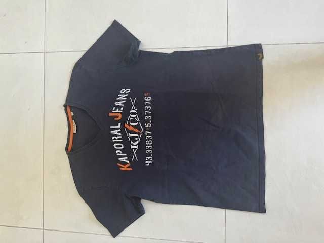 T-shirt com logótipo Kaporal