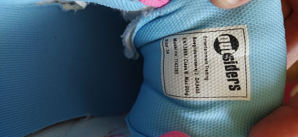 Butorolki firmy Outsiders duńskie rozmiar 34