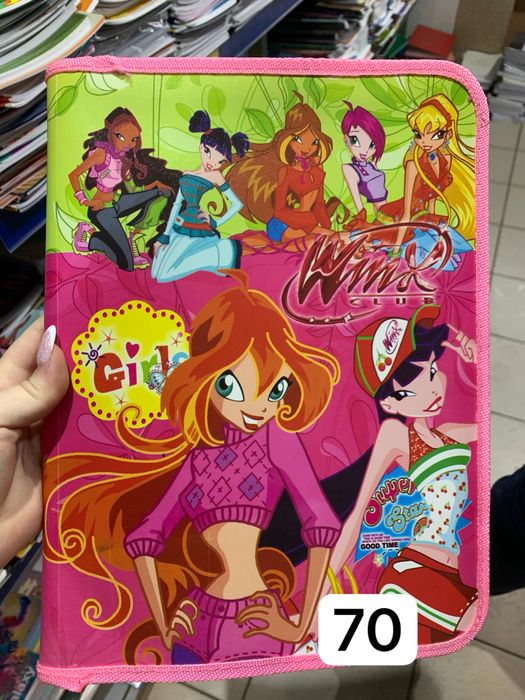 Вінкс зошити ,канцелярія winx club винкс