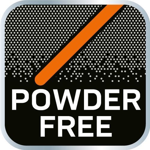 Rękawiczki Nitrylowe, Pomarańczowe, 50 Sztuk, Rozmiar M