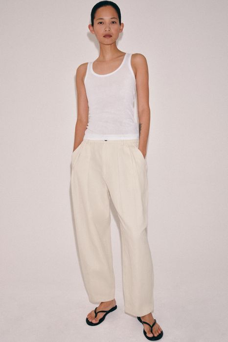 Лляні штани zara S нові