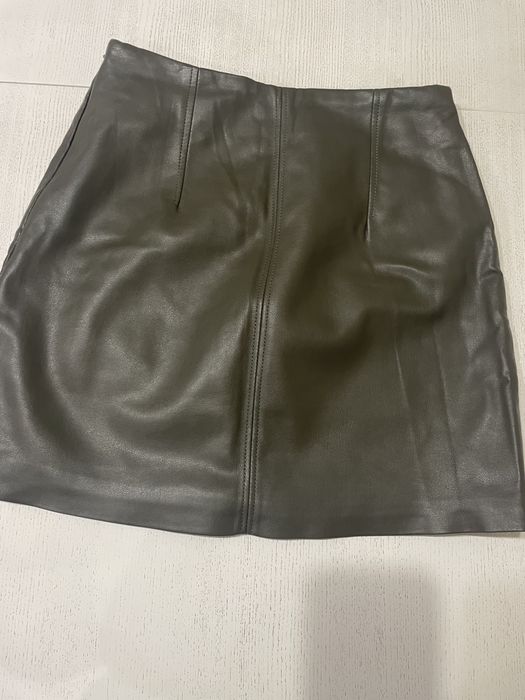 Юбка кожанная H&M