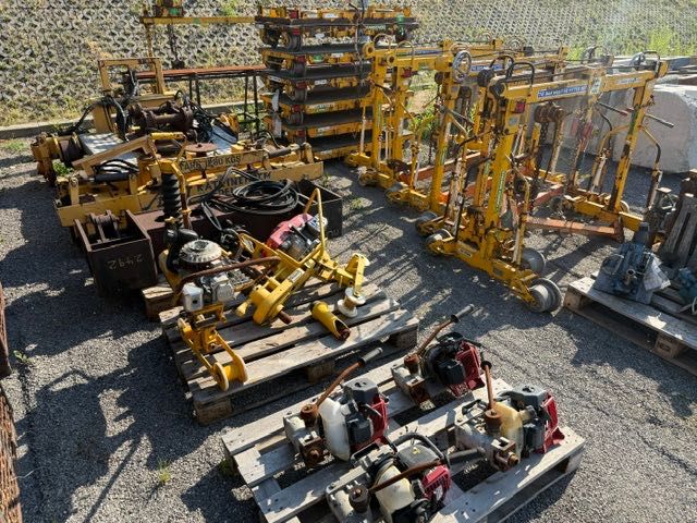 Geismar ENERPACKPODNOŚNIK KOLEJOWY TOROWY LEWAREK sprzedaż osprzętu do prac kolejowych