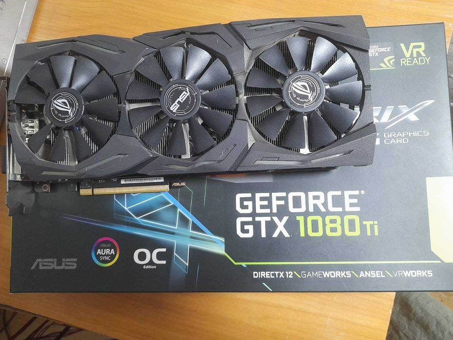 Відеокарта Asus GeForce GTX 1080 Ti 11GB GDDR5X
