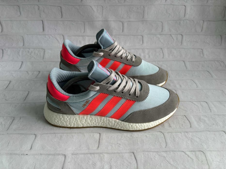 Чоловічі Кросівки Adidas Originals Iniki Runner Solid Grey Size 43 Розмір Адідас Інікі Легкі Літні Мужские Кроссовки Оригінал