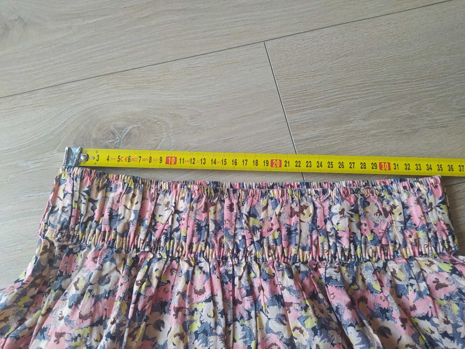 Spódnica w kwiaty h&m rozm M