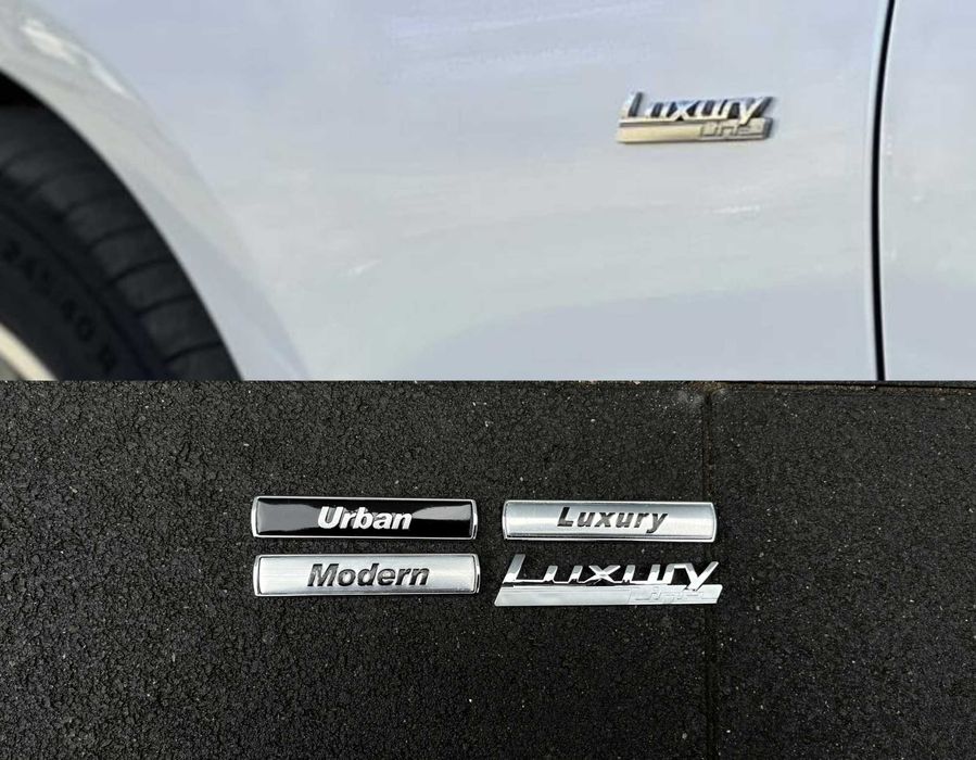 Наклейка на крыло urban luxury modewrn sport Line bmw бмв шильдик