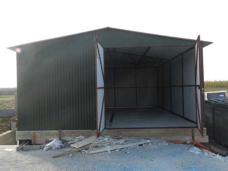 Виготовлення ангарів, складів, кіосків, мафів, складських приміщень