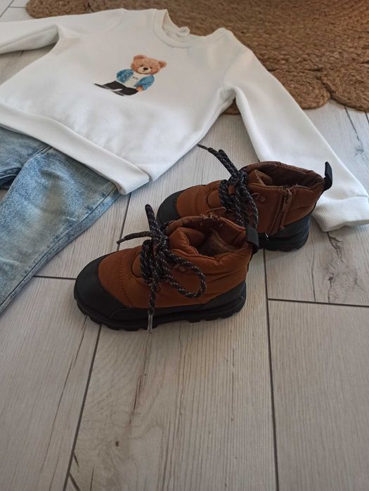 Buty, kozaki, botki, Zara, rozmiar 23