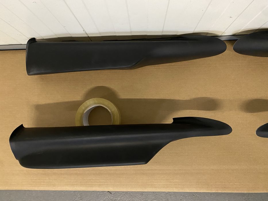 SPLITTERS FRONTAIS LIPS SPOILERS PALAS ABAS FRENTE LÂMINAS BMW Série 3 E90 E91 PACK M PERFORMANCE PRE LCI / LCI