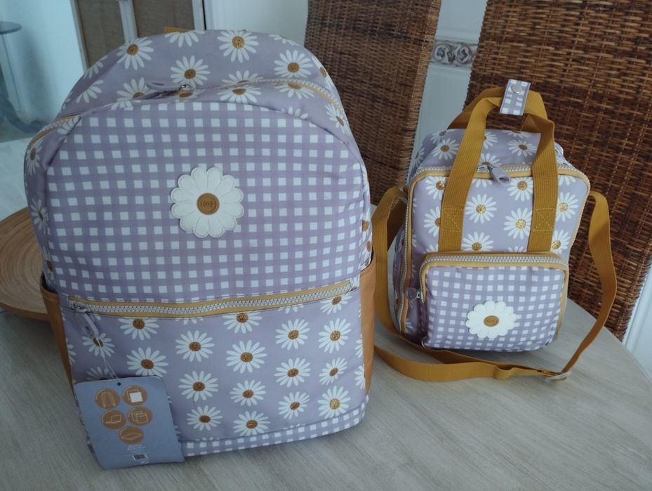 Mochila e lancheira novas com etiqueta