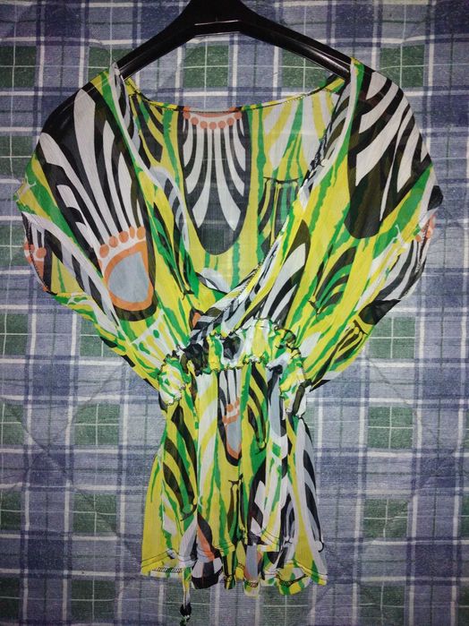 camisola verde fina
