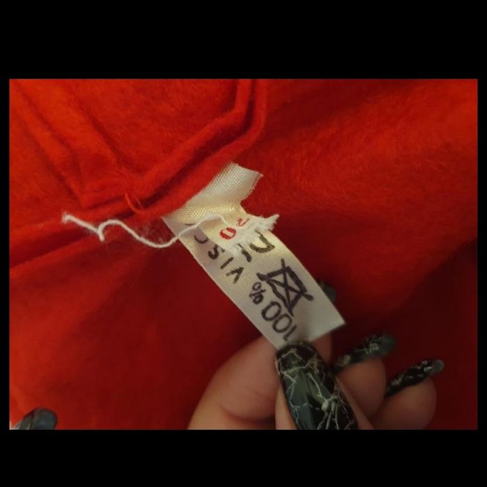 Костюм Санти, Кафтан з капюшоном, шапка, варежки, пасок,фліс віскоза,