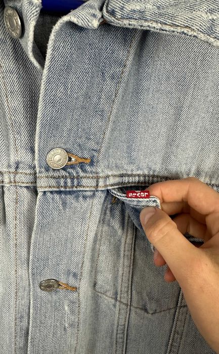 Kurtka jeansowa LEVIS katana męska vintage denim casual r. L