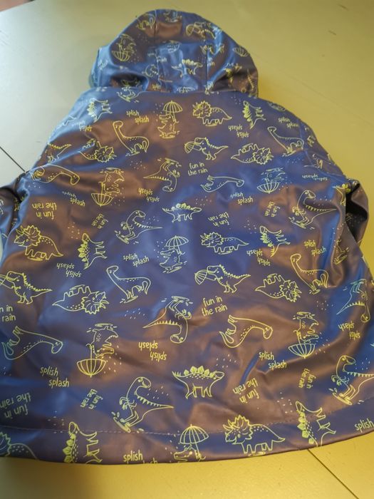 Kurtka przeciwdeszczowa ocieplana dla chłopca