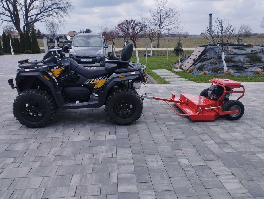 Kosiarka holowana ATV 4FARMER 116 cm 16KM Loncin – do łąk, boisk, pastwisk i terenów zielonych Kosiarka Pielęgnacyjna do trawy  DOWÓZ