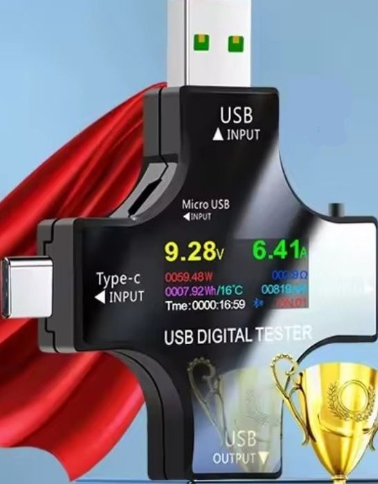 индикатор, быстрая зарядка/тестер Lii-CH4, импульсное зарядное 12В12А