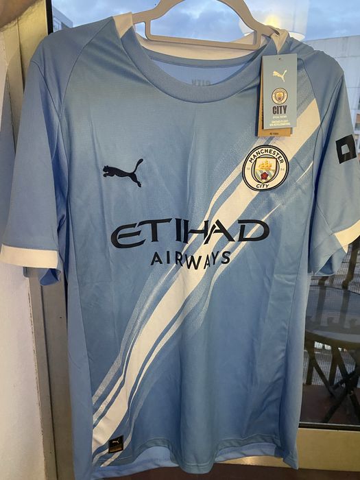 Camisola Futebol Manchester City Home Shirt 25/26 - M - Puma