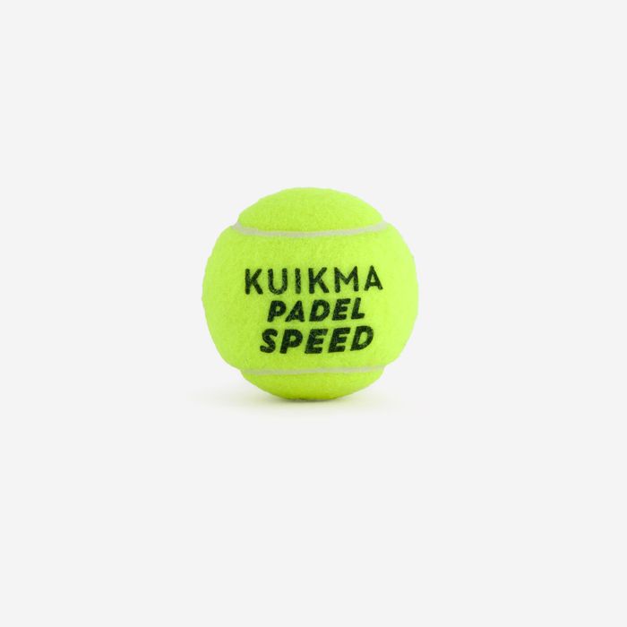 Caixa de 24 tubos de 3 bolas de padel pressurizadas -Kuikma PB Speed