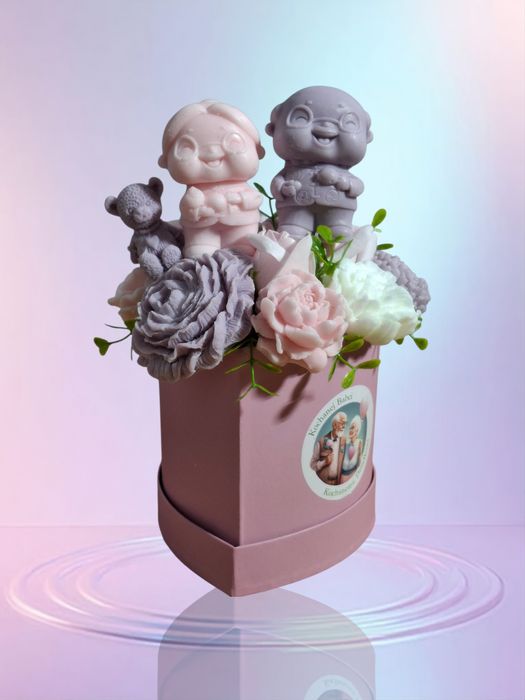 Dzień Babci I dziadka box mydlany  w sercu