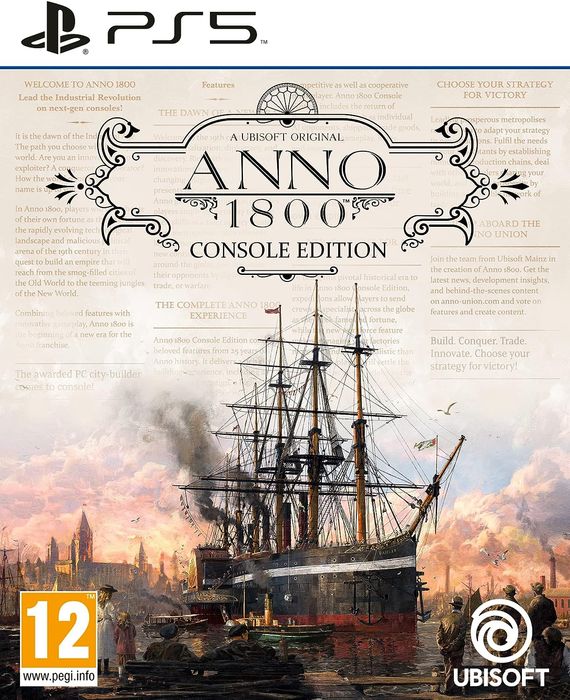 Anno 1800 Console Edition PL/EN (PS5) Gra nowa w folii