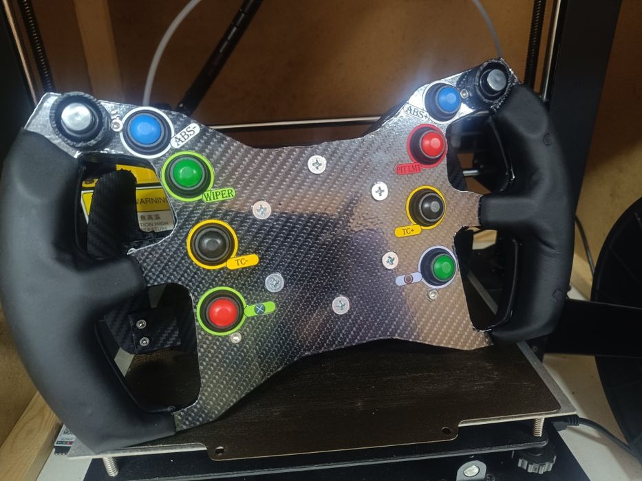 Кастомный штурвал для базы Thrustmaster T300 T500