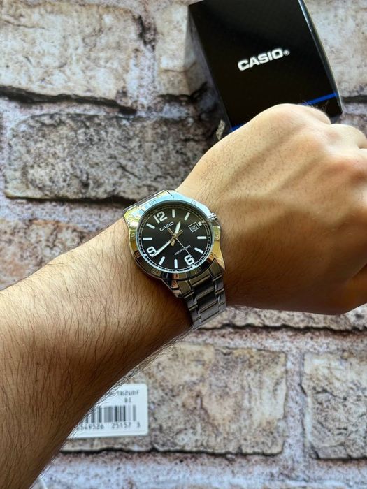 Нові та оригінальні! Гаранія 24 місяці! Часи Casio MTP-V004D-1B2