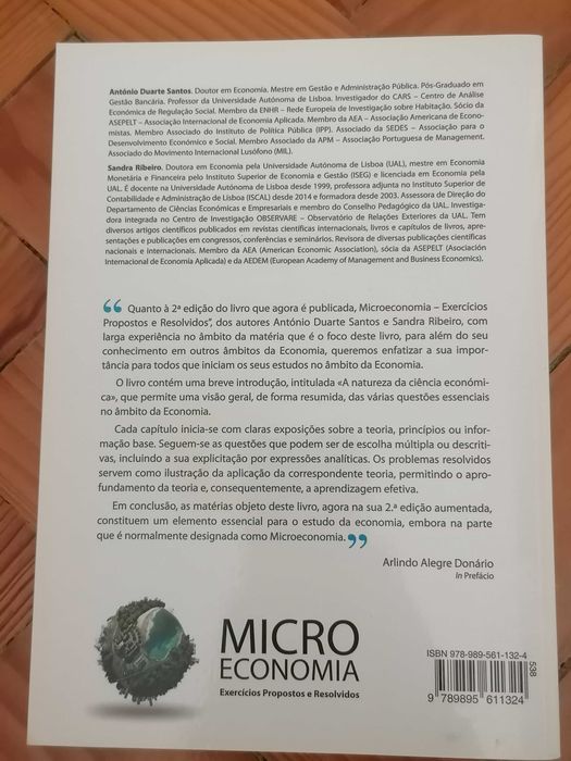 Microeconomia - Exercícios propostos e resolvidos. 2ª Edição