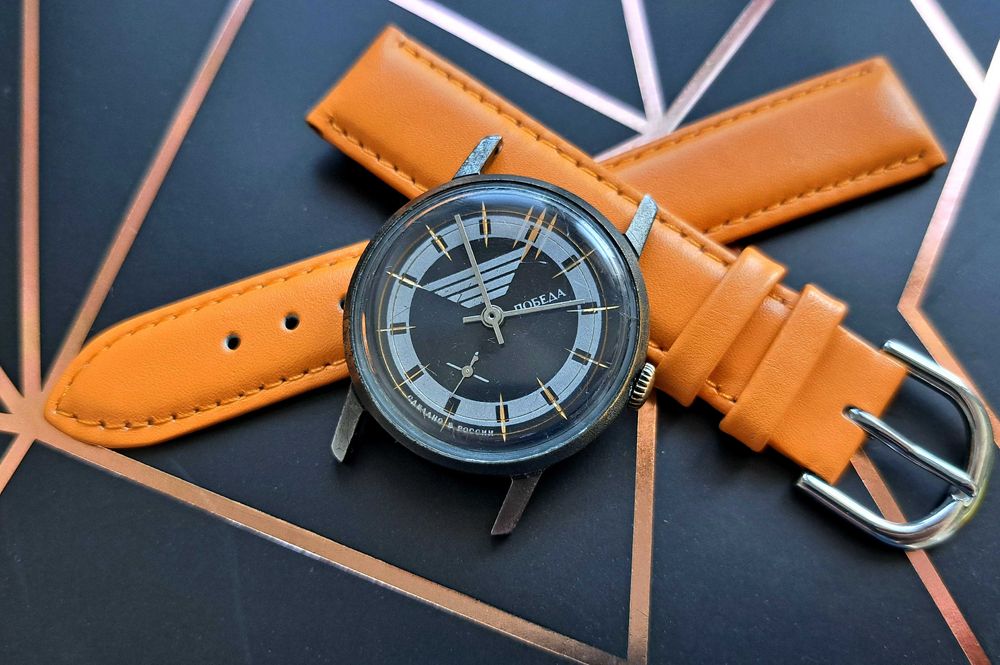 Pobieda "Grafika" radziecki zegarek vintage retro