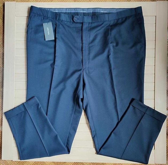 шерстяные брюки штаны 100% шерсть atelier torino батал / наш 68-70рр