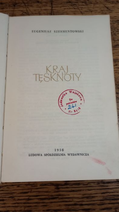 Kraj tęsknoty. Eugeniusz Szermentowski