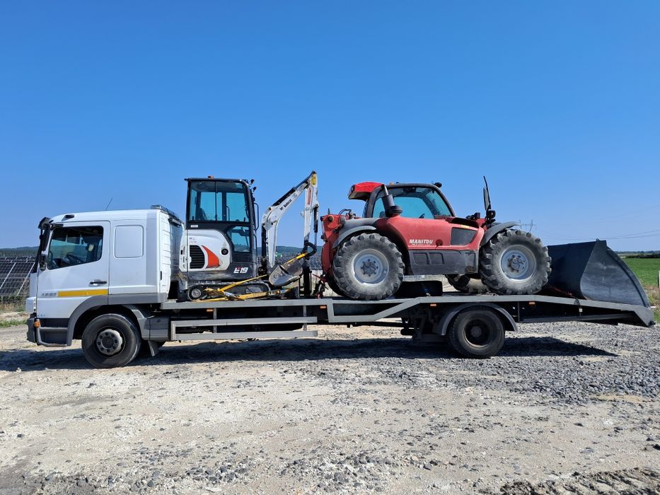 Laweta Transport maszyn traktorów wózków do 10t Mińsk Mazowiecki